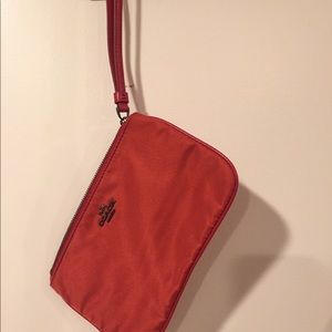 Coach wristlet. Nylon.